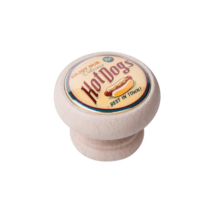 Image of Möbelknopf Hot Dog white washed Möbelgriffe & Möbelknöpfe bei Do it + Garden von Migros