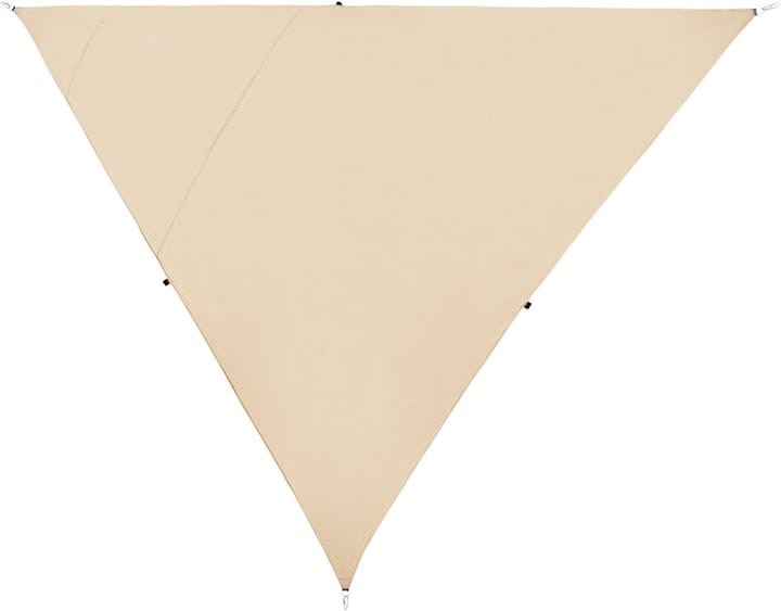 Beliani Tenda da sole da esterno beige 300 x 300 x 300 cm LUKKA