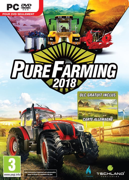 PC - Pure Farming 2018 Day One Edition (F) Box PC - Pure Farming 2018 Day One Edition (F) Box 785300131683 Bild Nr. 1