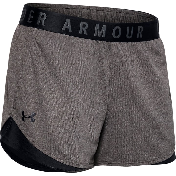 Image of Under Armour W Play Up Shorts 3.0 Fitnessshorts dunkelgrau