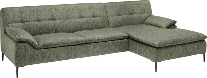 NORDMANN Ecksofa NORDMANN Ecksofa 405728370260 Farbe Grün Grösse B: 280.0 cm x T: 150.0 cm x H: 85.0 cm Bild Nr. 1