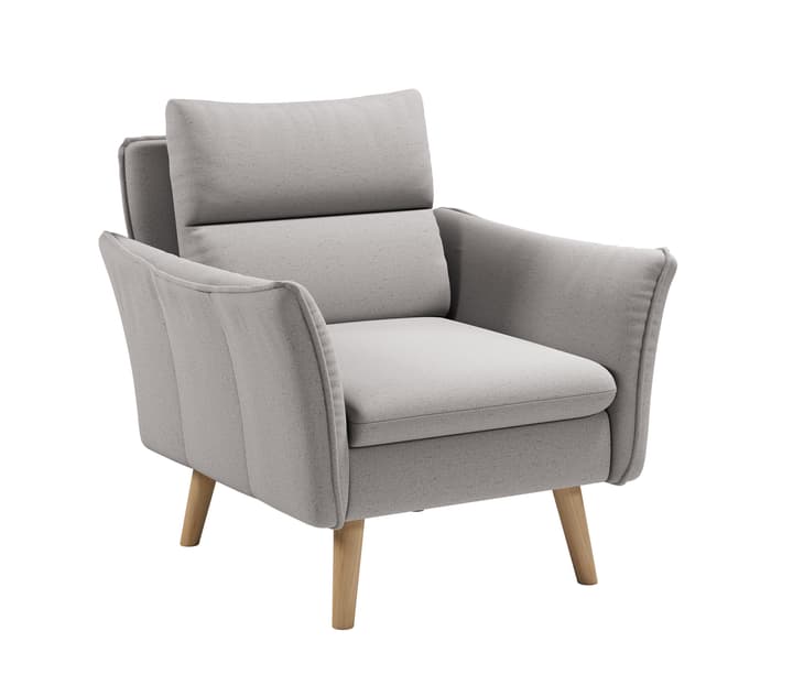 KUCK Poltrona KUCK Poltrona 405744807081 Dimensioni L: 84.0 cm x P: 101.0 cm x A: 89.0 cm Colore Grigio chiaro N. figura 1