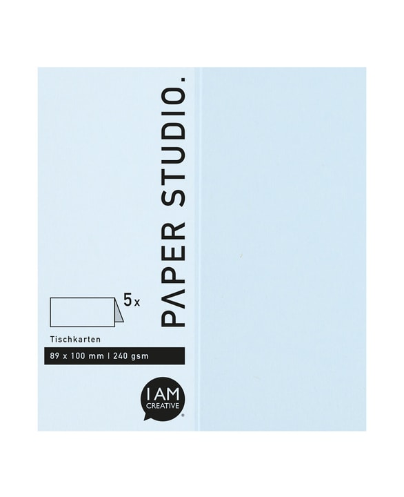 Image of Tischkarten 5Stk Hellblau bei Do it + Garden von Migros