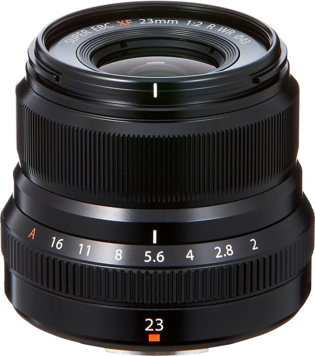 FUJIFILM Fujinon XF 23mm F2 R WR schwarz Objektiv Fujinon XF 23mm F2 R WR schwarz Objektiv FUJIFILM 785300125825 Bild Nr. 1