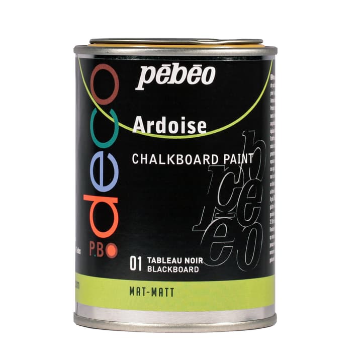 Pebeo Ardoise 250ml Tablea. Noir Kreidefarbe