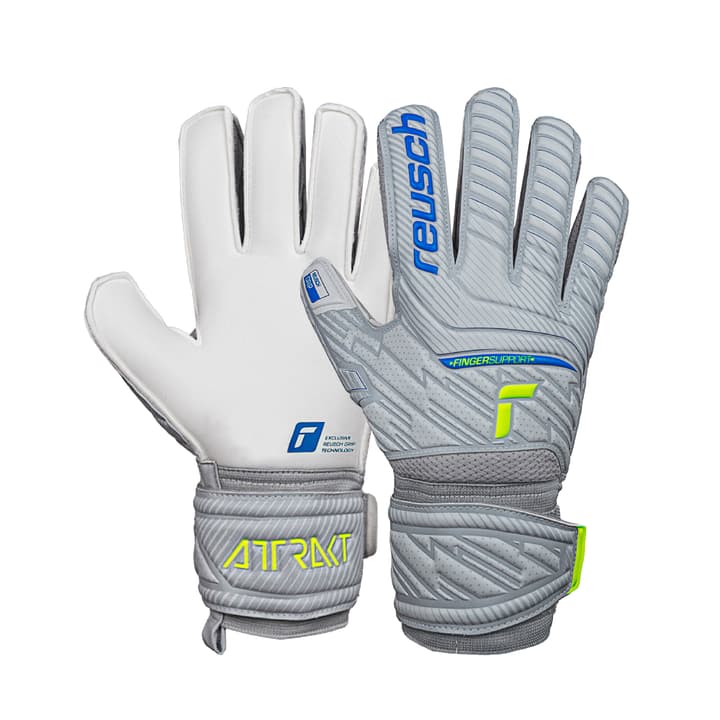 Image of Reusch Fit Attrakt SG Finger Support Fussball-Torwarthandschuhe grau bei Migros SportXX