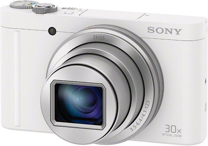 Sony DSC-WX500W blanc, 18,2 MP 30x opt. DSC-WX500W blanc, 18,2 MP 30x opt. Sony 785300145196 Photo no. 1