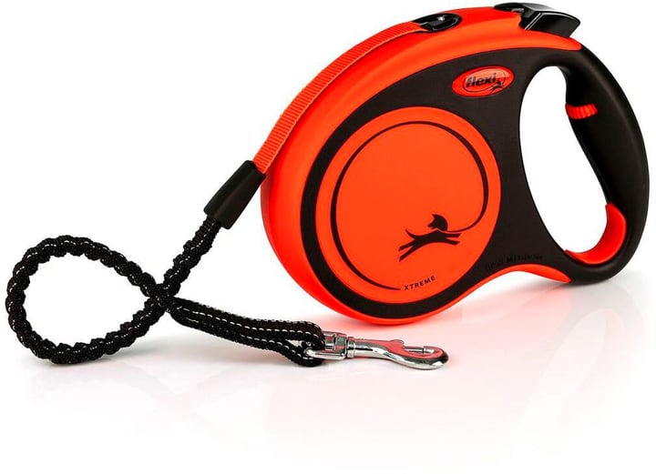 Image of flexi XTREME Gurt-Leine 8m orange Führleine