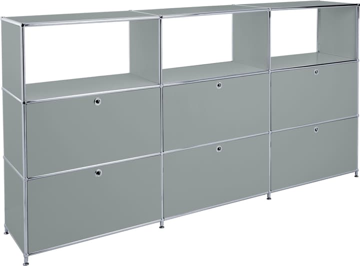 FLEXCUBE Highboard FLEXCUBE Highboard 401814930380 Grösse B: 227.0 cm x T: 40.0 cm x H: 118.0 cm Farbe Grau Bild Nr. 1