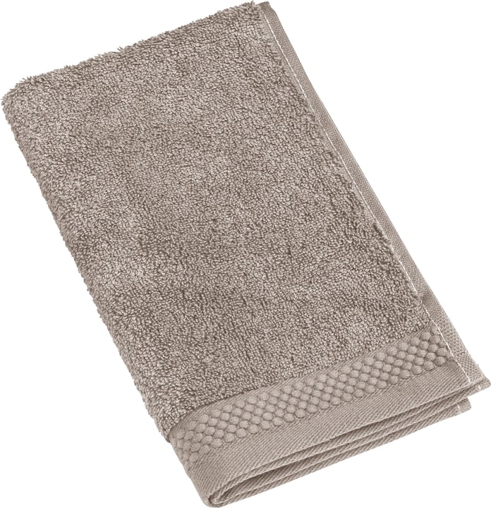 NEVA Serviette d'hote NEVA Serviette d'hote 450849720269 Couleur Taupe Dimensions L: 30.0 cm x H: 50.0 cm Photo no. 1