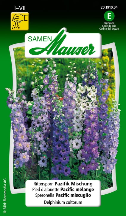 Image of Samen Mauser Rittersporn Pazifik Mischung Blumensamen bei Do it + Garden von Migros