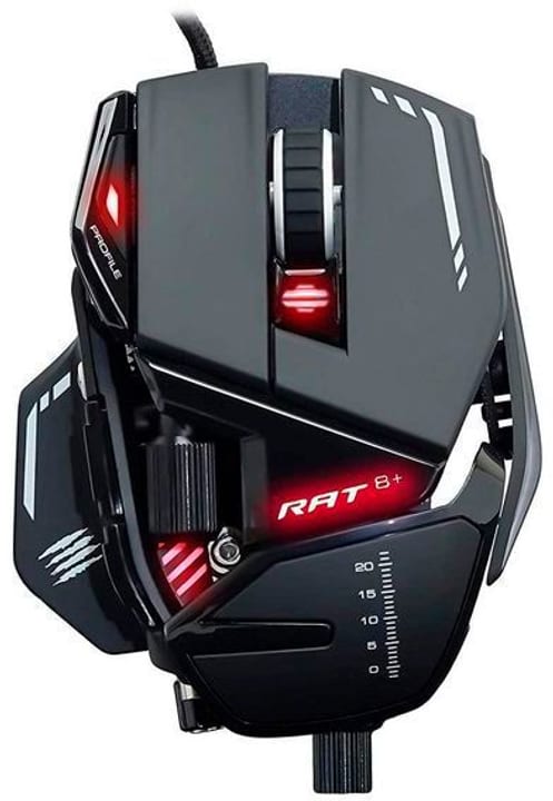 Mad Catz R.A.T. 8+ Optical Gaming Mouse Mouse R.A.T. 8+ Optical Gaming Mouse Mouse Mad Catz 785300146611 N. figura 1