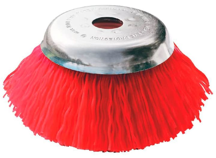 Tiger Brosse de désherbage PP rouge pour débroussailleuses Mauvaises herbes