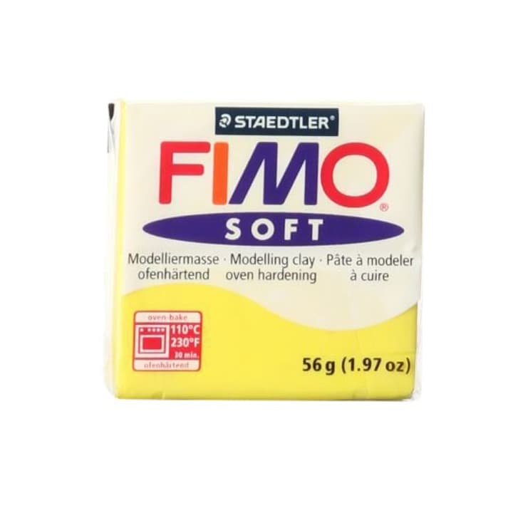 Image of Fimo Soft block limone Knete