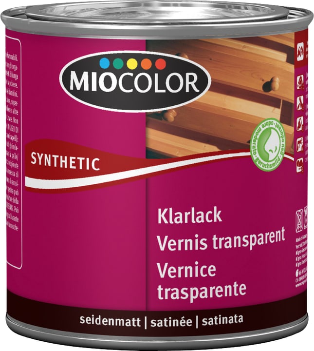 Image of Miocolor Synthetic Klarlack seidenmatt Farblos 375 ml bei Do it + Garden von Migros