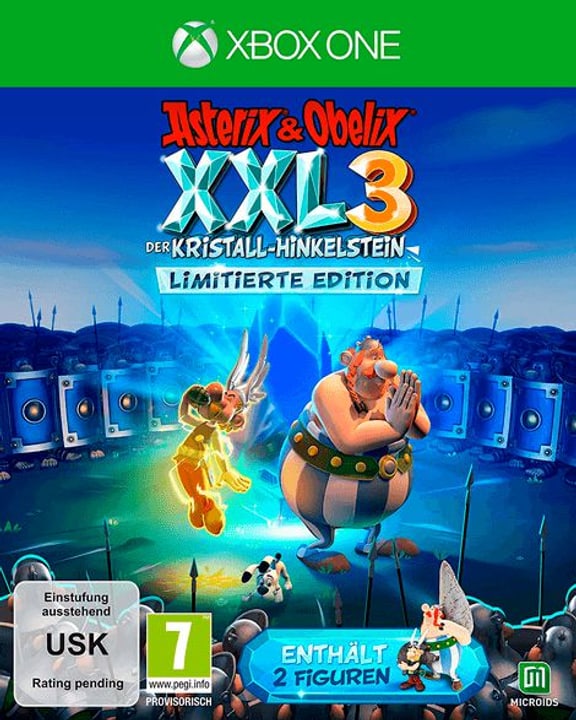 Xbox One - Asterix & Obelix XXL 3: Der Kristall-Hinkelstein - Limitierte Edition Box Xbox One - Asterix & Obelix XXL 3: Der Kristall-Hinkelstein - Limitierte Edition Box 785300148919 N. figura 1