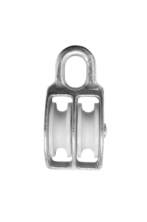 Image of Meister Doppelrolle für 9mm-Seil verzinkt Rollen