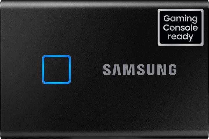 Samsung SSD T7 Touch portable 500 GB schwarz mit CHF 20.- Cashback SSD Extern SSD T7 Touch portable 500 GB schwarz mit CHF 20.- Cashback SSD Extern Samsung 798274300000 Bild Nr. 1