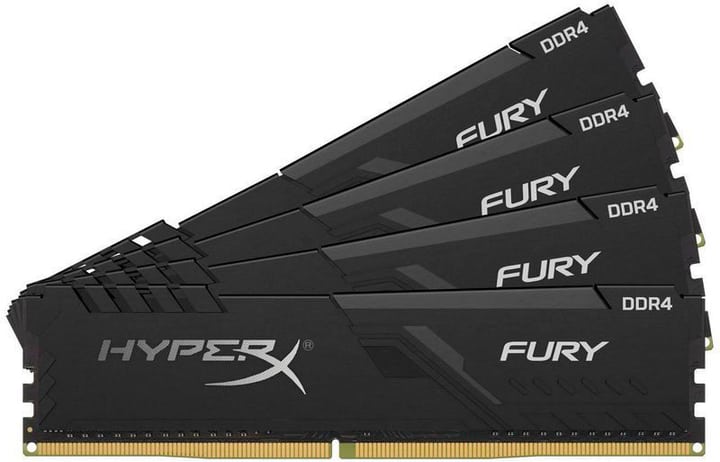 HyperX FURY DDR4-RAM 2666 MHz 4x 8 GB Mémoire FURY DDR4-RAM 2666 MHz 4x 8 GB Mémoire HyperX 785300150095 Photo no. 1