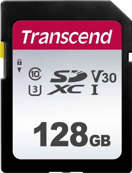 Transcend SD Card 300S, TLC 128GB SDXC Cartes mémoire SD SD Card 300S, TLC 128GB SDXC Cartes mémoire SD Transcend 785300147287 Photo no. 1