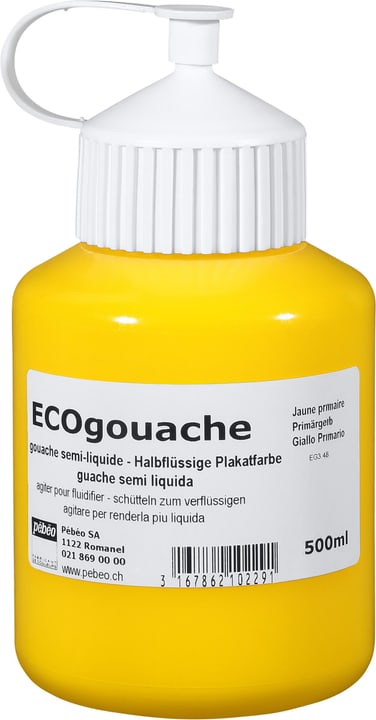 Pebeo Pébéo Ecogouache giallo primario Pébéo Ecogouache giallo primario Pebeo 663512022900 N. figura 1