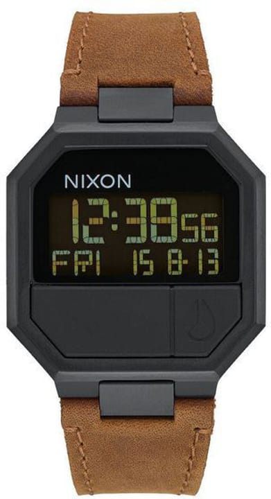Nixon Re-Run Leather All Black Brown 38 mm Orologio da polso Re-Run Leather All Black Brown 38 mm Orologio da polso Nixon 785300137048 N. figura 1