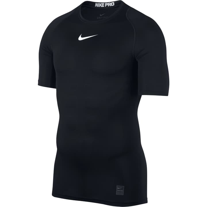 Nike Pro Top Shortsleeve Comp Herren-Kompressions-Fussball-T-Shirt Pro Top Shortsleeve Comp Herren-Kompressions-Fussball-T-Shirt Nike 498279500520 Farbe schwarz Grösse L Bild-Nr. 1