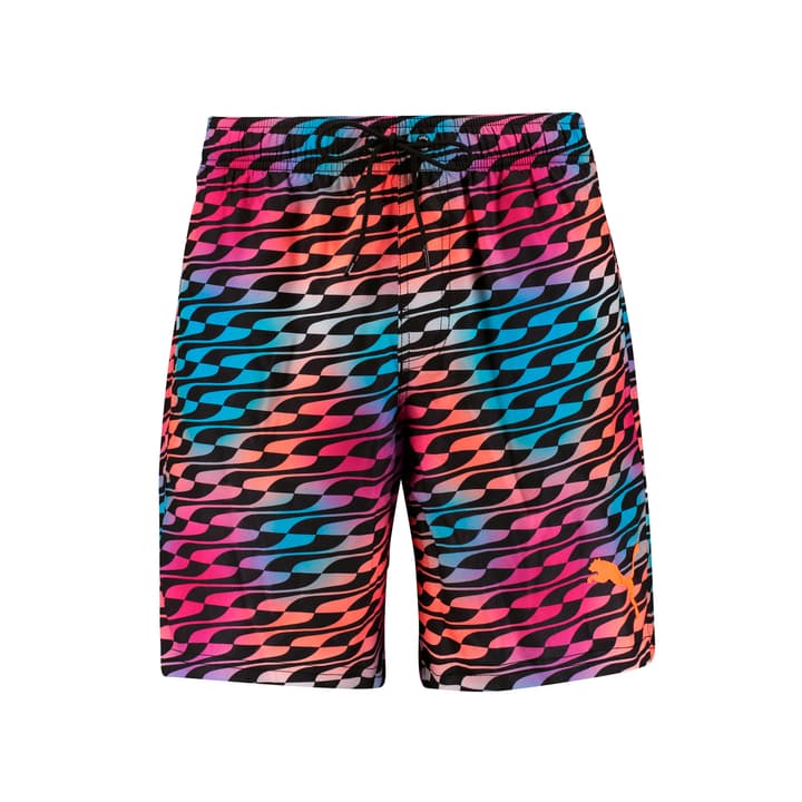 Image of Puma Swimshorts MID Formstripe Badeshorts mehrfarbig bei Migros SportXX