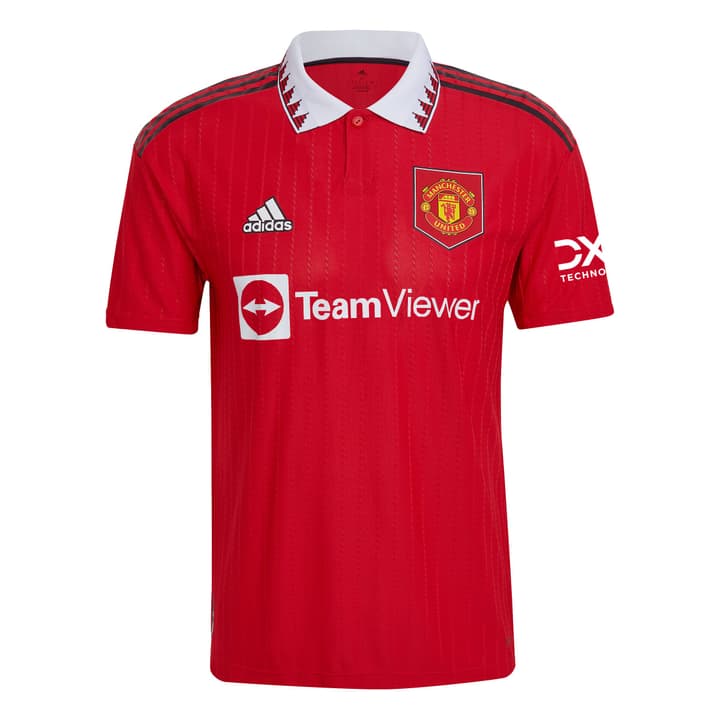 Image of Adidas Manchester United Home Jersey 21/22 Fussball Clubshirt rot bei Migros SportXX