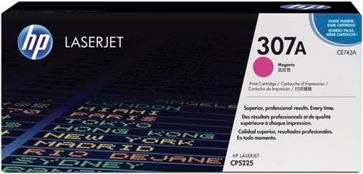 HP 307A Toner magenta (CE743A) Cartuccia toner 307A Toner magenta (CE743A) Cartuccia toner HP 798532300000 N. figura 1