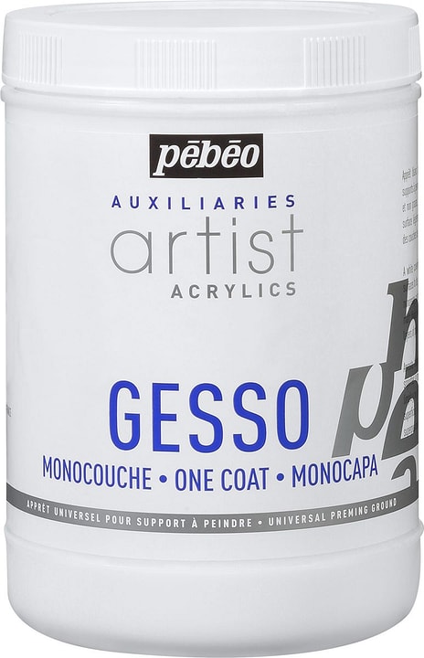 Pebeo Acrylic Gesso 1l Acrylic Gesso 1l Pebeo 663510400000 Contenuto 1L N. figura 1