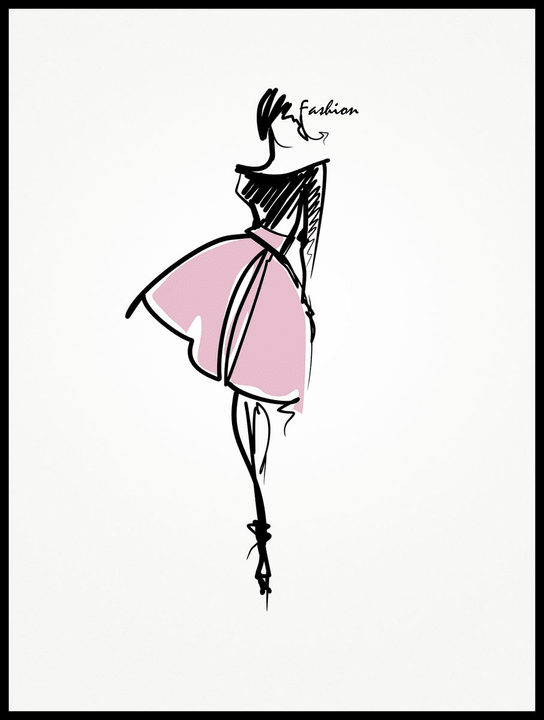 ON THE CATWALK Quadro incorniciato ON THE CATWALK Quadro incorniciato 384026700000 N. figura 1