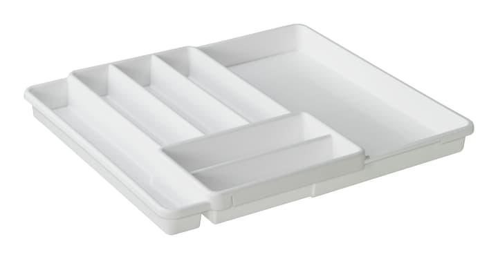 Image of Rotho DOMINO Besteckkasten mit 7 Fächern, Kunststoff (PP) BPA-frei, weiss Küche bei Do it + Garden von Migros
