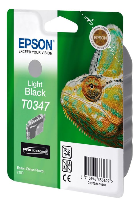 Epson T034740 light Black Tintenpatrone T034740 light Black Tintenpatrone Epson 797583300000 Bild Nr. 1