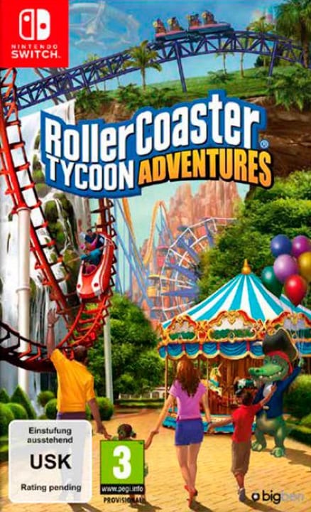 NSW - Rollercoaster Tycoon Adventures (D) Box NSW - Rollercoaster Tycoon Adventures (D) Box 785300138864 Photo no. 1