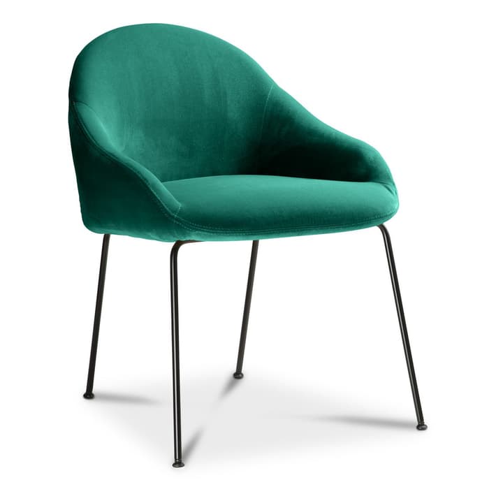 EARL Sedia EARL Sedia 366028015001 Colore Verde scuro Dimensioni L: 58.0 cm x P: 65.0 cm x A: 76.0 cm N. figura 1