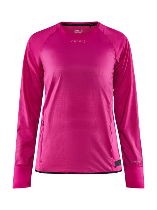 Image of Craft Pro Hypervent LS Wind Shirt fuchsia bei Migros SportXX