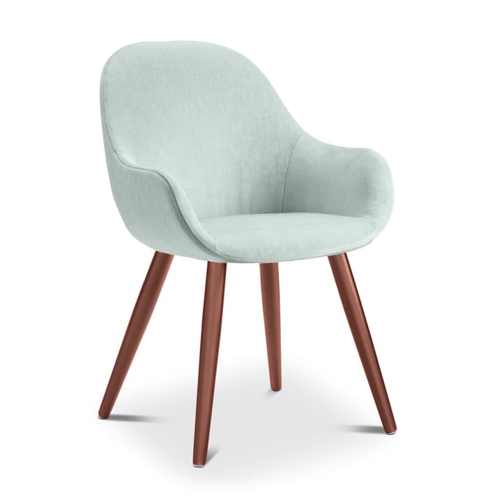 LAYLA Chaise Evita LAYLA Chaise Evita 366027485313 Dimensions L: 56.0 cm x P: 60.0 cm x H: 84.0 cm Couleur Turquoise Photo no. 1