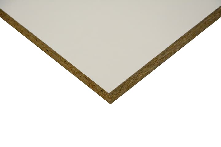 Swisskrono Panneau aggloméré blanc mat K101SM Panneau aggloméré blanc mat K101SM Swisskrono 640106300000 Épaisseur 8.0 mm Photo no. 1