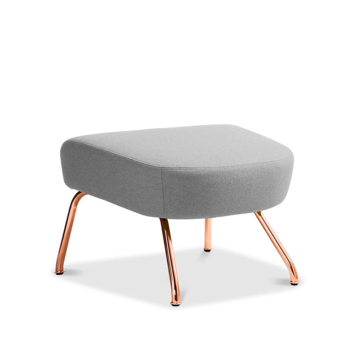 SENADO Hocker SENADO Hocker 360040266910 Grösse B: 58.0 cm x T: 48.0 cm x H: 40.0 cm Farbe Hellgrau Bild Nr. 1