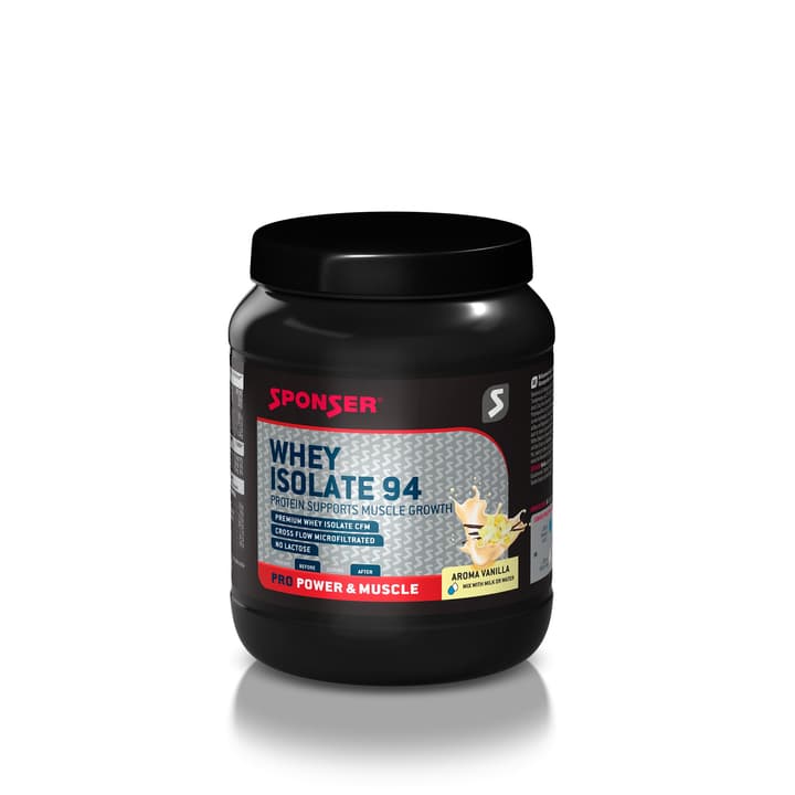 Image of Sponser Whey Isolate 94 Vanille 1500 g Proteinpulver weiss