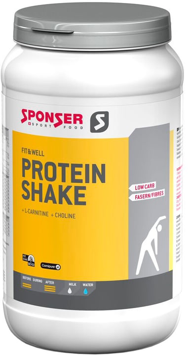 Sponser Protein Shake mit L-Carnitin Multiproteinpulver 550g Protein Shake mit L-Carnitin Multiproteinpulver 550g Sponser 491949100000 Bild-Nr. 1
