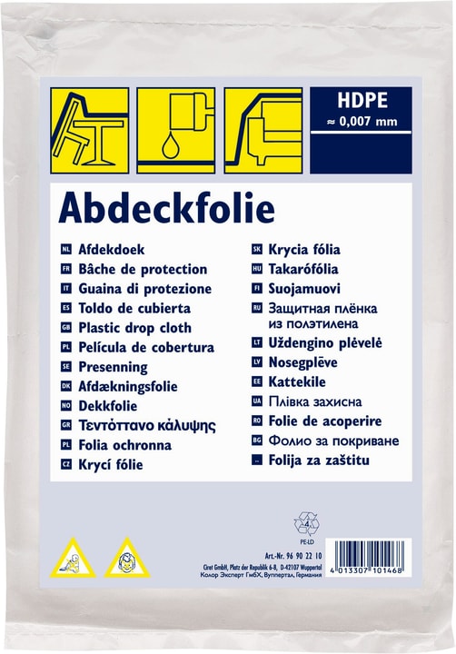 Image of Color Expert Abdeckfolie 4x25m Abdeckungen