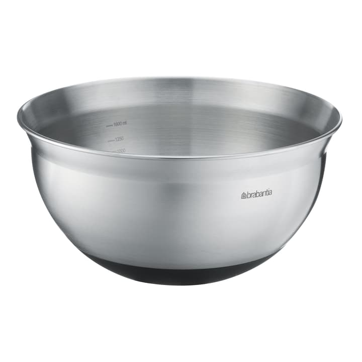 brabantia MATT STEEL Recipiente MATT STEEL Recipiente brabantia 441054500216 Colore Nero / Argento Dimensioni A: 11.0 cm N. figura 1