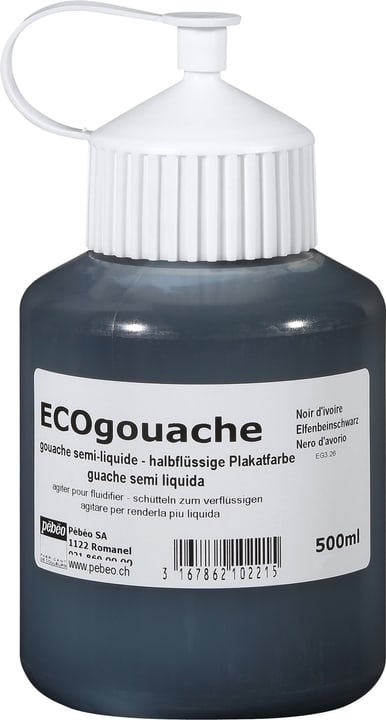 Pebeo Pébéo Ecogouache nero d'avorio Pébéo Ecogouache nero d'avorio Pebeo 663512022100 N. figura 1