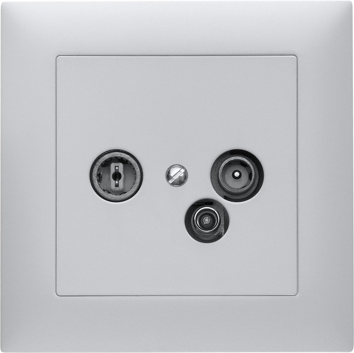 Image of Feller Edizio Due UP Radio/TV/Kabelmodem Steckdose