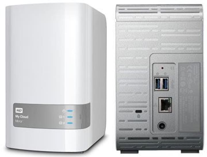 Western Digital WD My Cloud Mirror NAS 4TB WD My Cloud Mirror NAS 4TB Western Digital 79794350000015 Bild Nr. 1
