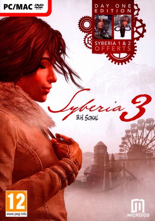 PC/Mac - Syberia 3 Day One Edition (Sybéria D1+ Sybéria 2+ Syberia 3) Physisch (Box) PC/Mac - Syberia 3 Day One Edition (Sybéria D1+ Sybéria 2+ Syberia 3) Physisch (Box) 785300122246 Bild Nr. 1