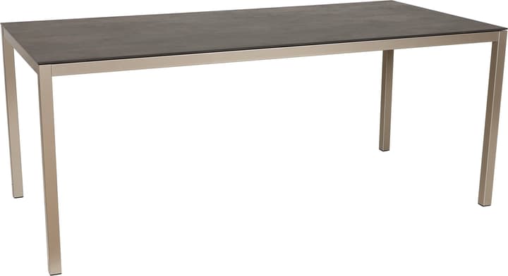 Image of M-Giardino LOCARNO, 160 cm, Gestell Polar Silber, Platte Keramik Gartentisch bei Do it + Garden von Migros