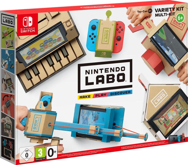 Switch - Nintendo Labo: Toy-Con 01 Multi-Set (D/F/I) Box Switch - Nintendo Labo: Toy-Con 01 Multi-Set (D/F/I) Box 785300132408 Bild Nr. 1